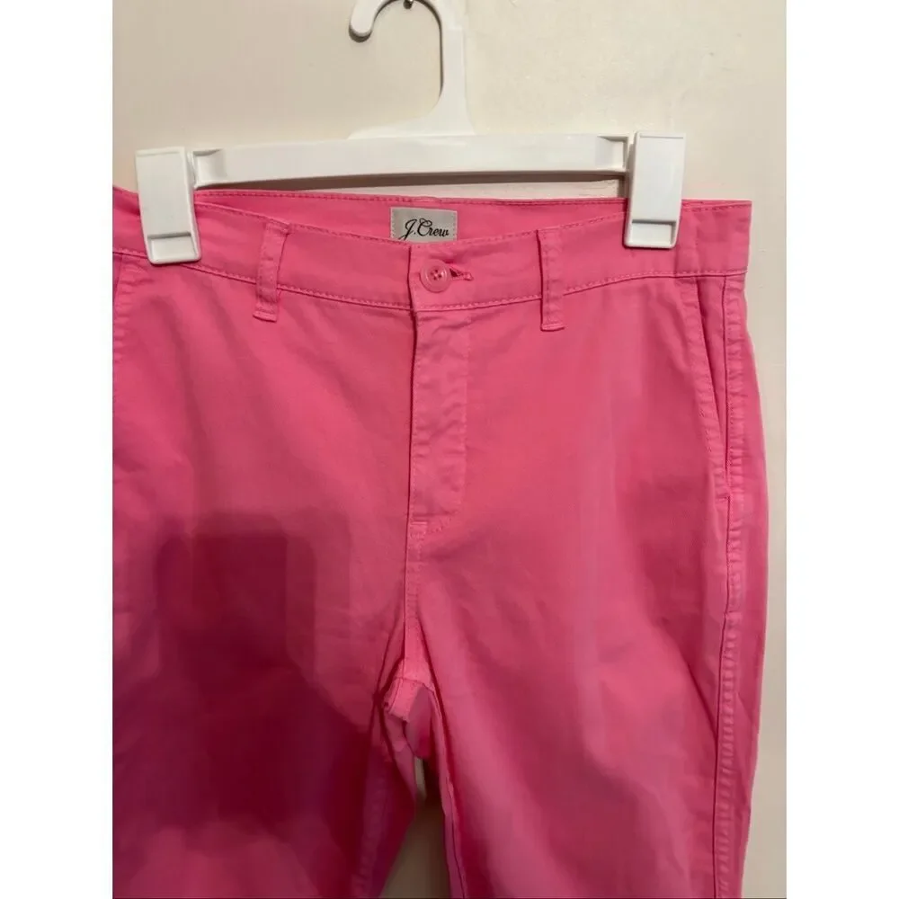 Pink J.Crew Size 26 Vintage Straight Pants – New Without Tags